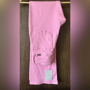 KanCan Pink Women's Flare Jeans